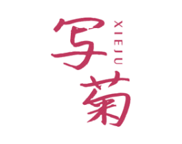 写菊 第25类服装鞋帽商标图样