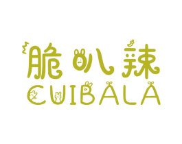 脆叭辣 第35类广告贸易商标图样