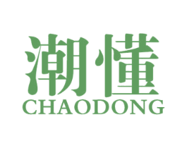 潮懂 第18类皮革箱包商标图样