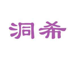 洞希 第25类服装鞋帽商标图样