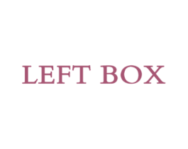 LEFT BOX 第3类化妆品商标图样
