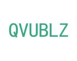 QVUBLZ 第25类服装鞋帽商标图样