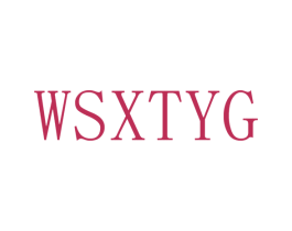 WSXTYG 第25类服装鞋帽商标图样