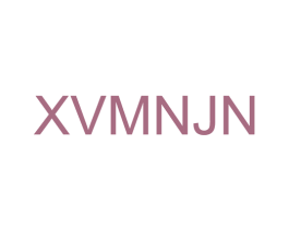 XVMNJN 第25类服装鞋帽商标图样