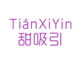甜吸引 第25类服装鞋帽商标图样