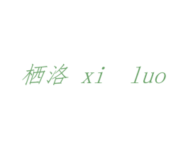 栖洛 第12类运输工具商标图样