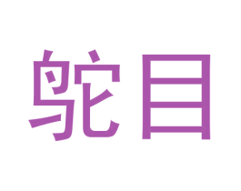 鸵目 第25类服装鞋帽商标图样