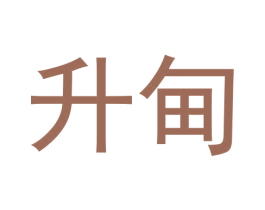升甸 第25类服装鞋帽商标图样