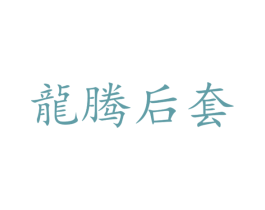 龙腾后套 第30类小食配料商标图样