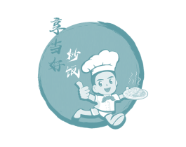 享当好炒饭 第43类餐饮酒店商标图样