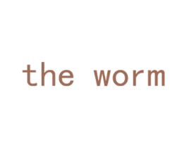 THE WORM 第24类布料床单商标图样