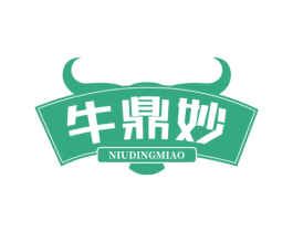 牛鼎妙 第43类餐饮酒店商标图样