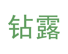 钻露 第3类化妆品商标图样