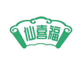 仙喜福 第30类小食配料商标图样