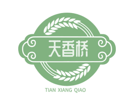 天香桥 第35类广告贸易商标图样