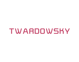 TWARDOWSKY 第25类服装鞋帽商标图样