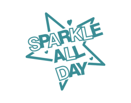 SPARKLE ALL DAY 第25类服装鞋帽商标图样