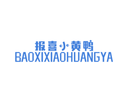 报喜小黄鸭 第25类服装鞋帽商标图样