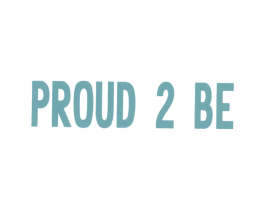 PROUD 2 BE; 第25类服装鞋帽商标图样