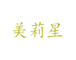 美莉星 第25类服装鞋帽商标图样