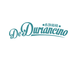 香飘梿梿 DEDURIANCINO 第43类餐饮酒店商标图样