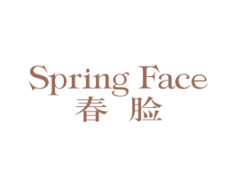 春脸 SPRING FACE 第38类通讯传媒商标图样