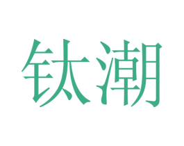 钛潮 第35类广告贸易商标图样
