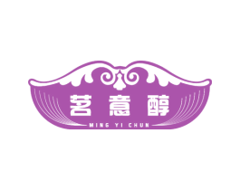 茗意醇 第30类小食配料商标图样