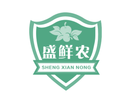盛鲜农 第29类食品商标图样