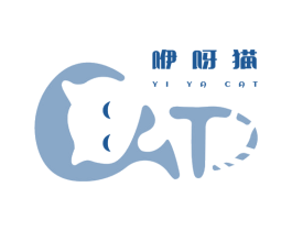 咿呀猫 YI YA CAT 第28类体育玩具商标图样