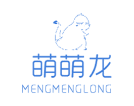 萌萌龙 第24类布料床单商标图样