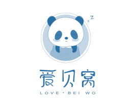 爱贝窝 LOVE·BEI WO 第24类布料床单商标图样