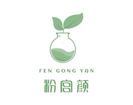 粉宫颜 第5类医药商标图样