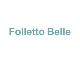 FOLLETTO BELLE 第25类服装鞋帽商标图样