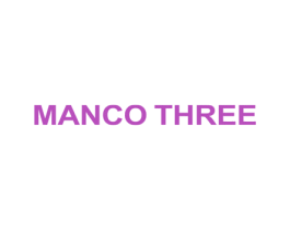 MANCO THREE 第25类服装鞋帽商标图样