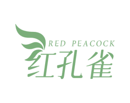 RED PEACOCK 红孔雀 第3类化妆品商标图样