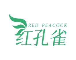 RED PEACOCK 红孔雀 第44类医疗园艺商标图样