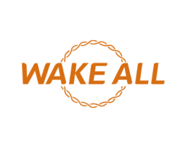 WAKE ALL 第30类小食配料商标图样