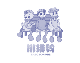 排排鸭 DUCK-PIE 第43类餐饮酒店商标图样