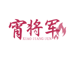 宵将军 第30类小食配料商标图样