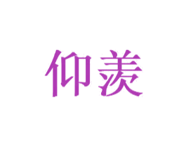 仰羡 第28类体育玩具商标图样