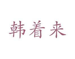 韩着来 第25类服装鞋帽商标图样