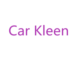 CAR KLEEN 第25类服装鞋帽商标图样