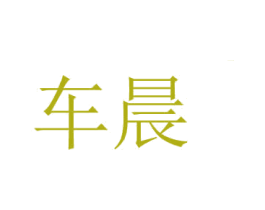 车晨 第14类珠宝钟表商标图样