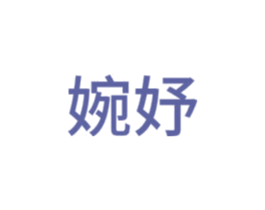 婉妤 第42类技术服务商标图样