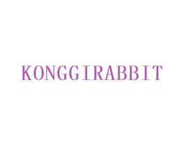KONGGIRABBIT 第22类绳网袋篷商标图样