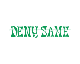 DENY SAME 第35类广告贸易商标图样