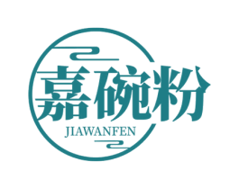 嘉碗粉 第35类广告贸易商标图样