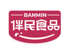 伴民食品 BANMIN 第30类小食配料商标图样