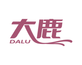 大鹿 第22类绳网袋篷商标图样